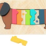 Puzzle d'encastrement en volume Chien Vilac