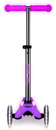 Trottinette Mini Micro Deluxe Glow LED (Rose)