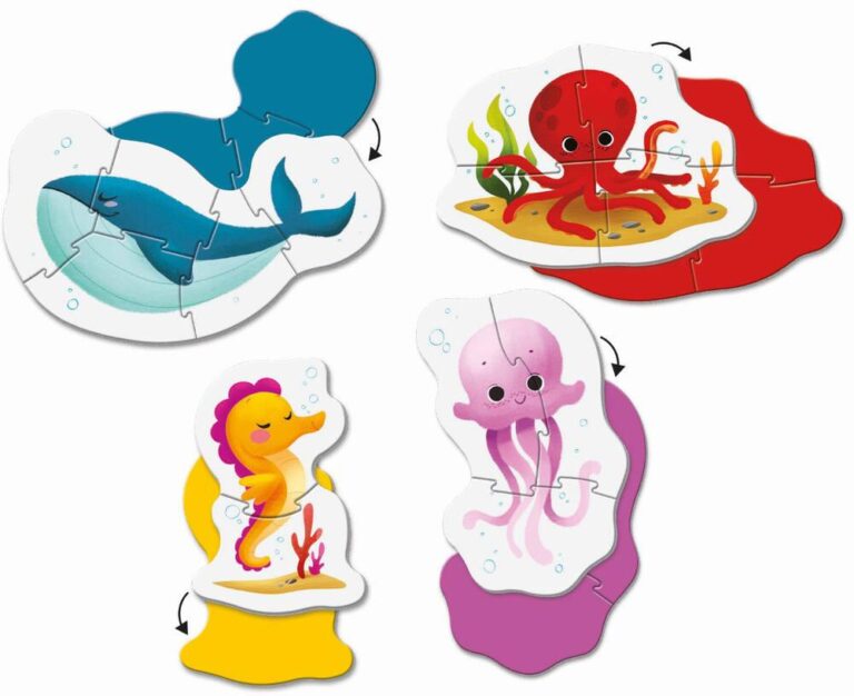 My First Puzzles Vie marine Clementoni