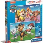 Puzzle 2 x 20 pièces Pat'Patrouille Clementoni, autre illustration