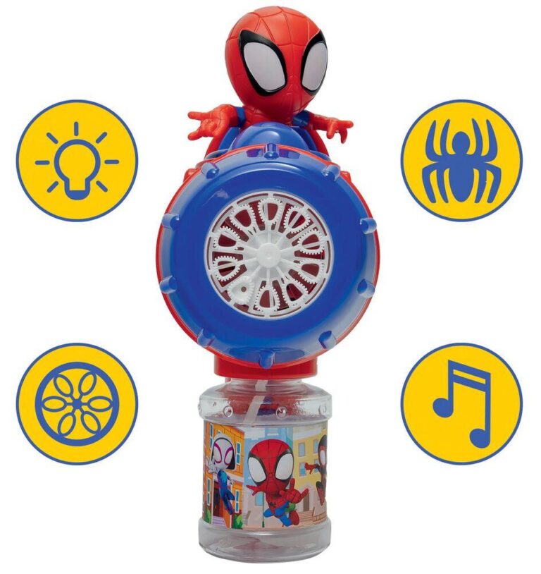 Lanceur à bulles Spidey Lexibook