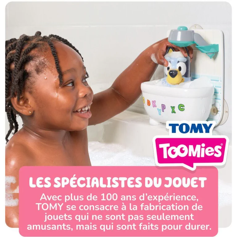 Bluey Prend son Bain Tomy Toomies