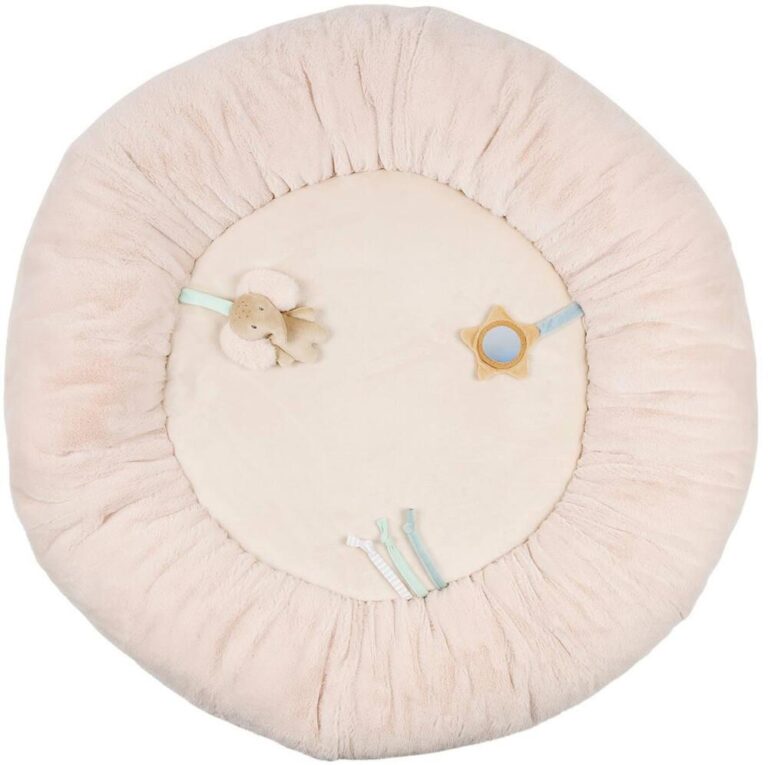 Tapis d&rsquo;éveil pouf avec arches Nattou