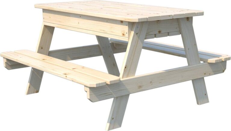 Table pique-nique et bac à sable en bois Soulet