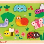 Chunky puzzle Le Jardin Janod, 7 pièces