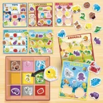 Boîte de tri des couleurs Montessori Baby Lisciani