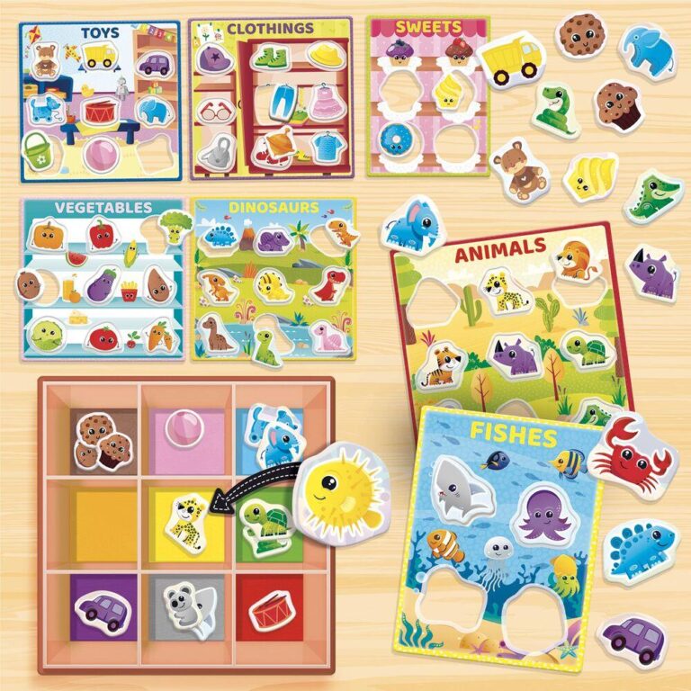 Boîte de tri des couleurs Montessori Baby Lisciani