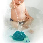 Ludi Splash Tortue Lumineuse à Jets d'Eau
