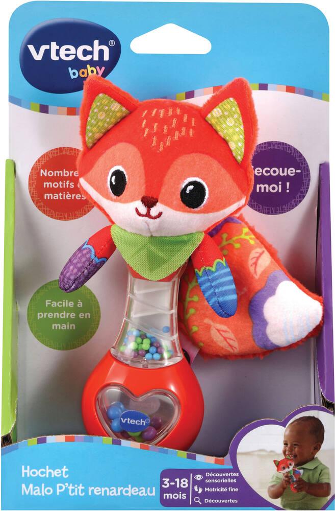Hochet Tissu Multi-textures VTech Baby