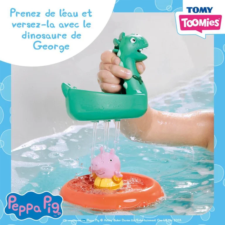 Bateau Bouée George et Dino Tomy Toomies