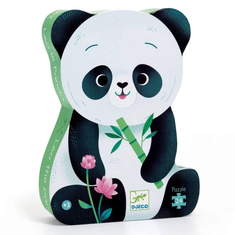 Puzzle Léo le panda Djeco, 24 pièces