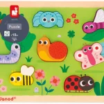 Chunky puzzle Le Jardin Janod, 7 pièces