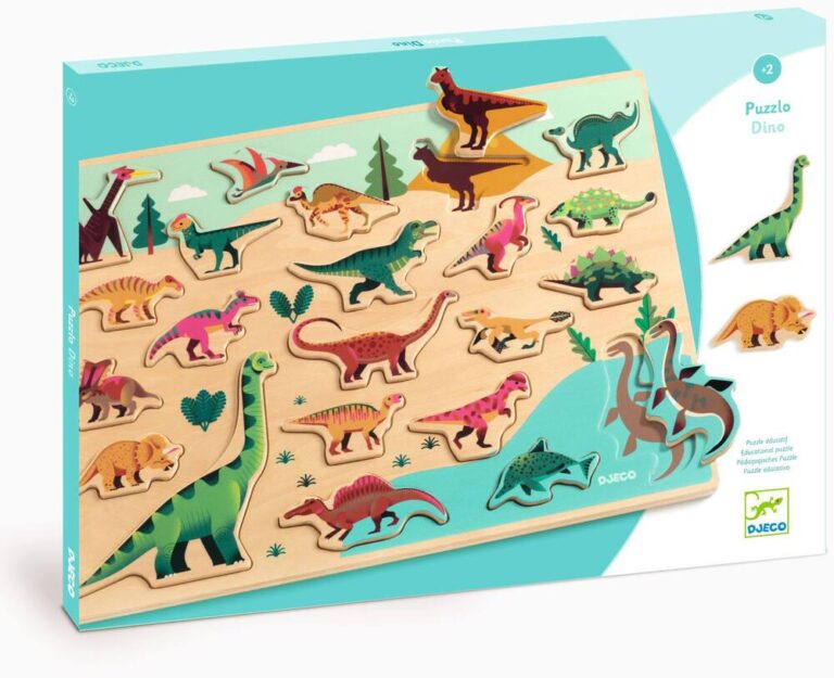 Puzzlo Dino Djeco, 22 pièces