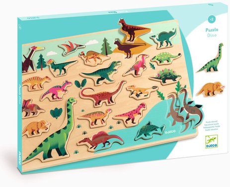 Puzzlo Dino Djeco, 22 pièces