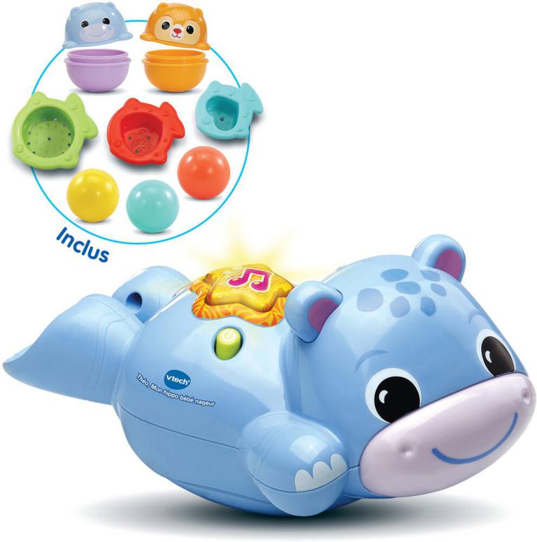 Théo Mon Hippo Bébé Nageur VTech Baby