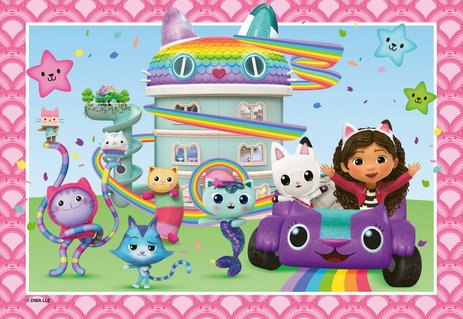 Puzzles 2 x 24 pièces Gabby et la Maison Magique Ravensburger