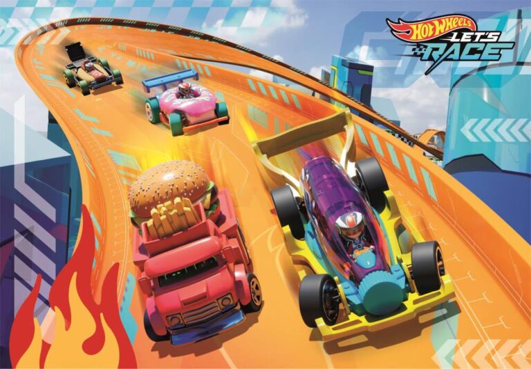 Puzzle Maxi 24 pièces Hot Wheels Clementoni
