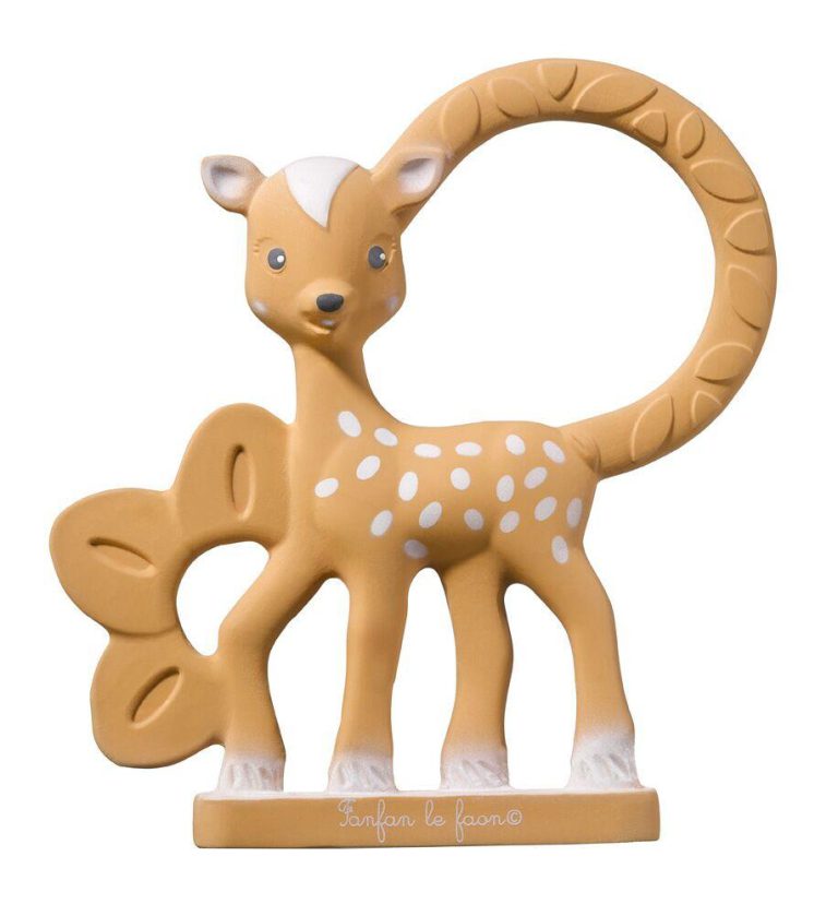 Anneau de Dentition Fanfan le Faon Sophie la Girafe
