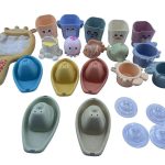 Coffret de Jeux de Bain 18 Pièces T'MIMI