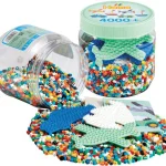 Pot de 4000 perles à repasser Hama Midi