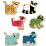 Magnetic's Mixanimo Djeco, coffret de magnets en bois