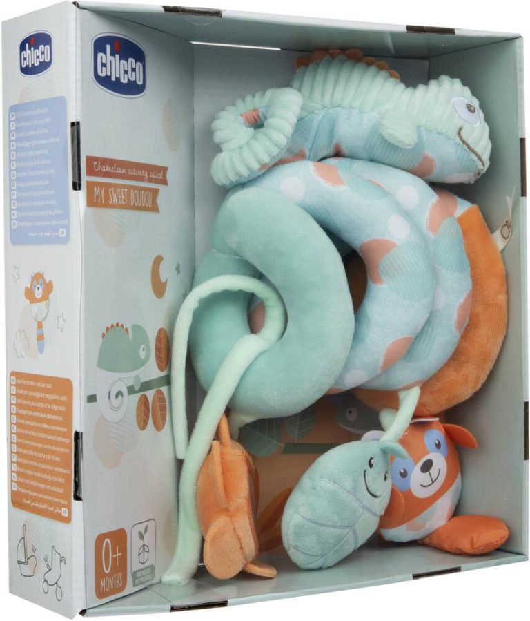 Spirale d&rsquo;activités Caméléon Chicco My Sweet Doudou