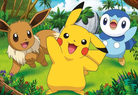 Puzzles 2 x 24 pièces Pokémon Pikachu et ses amis Ravensburger