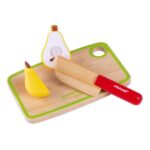 Maxi set de fruits et légumes à découper en bois Janod