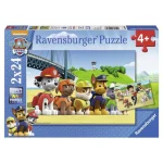 Puzzles 2 x 24 pièces Pat'Patrouille Chiens héroïques Ravensburger