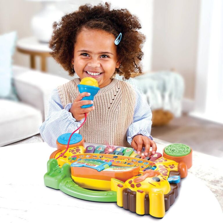 Piano bébé VTech Jungle Rock Mon Piano Girafe