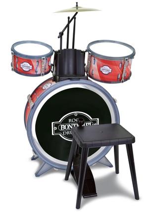 Batterie enfant Bontempi Rock Drummer 3 fûts