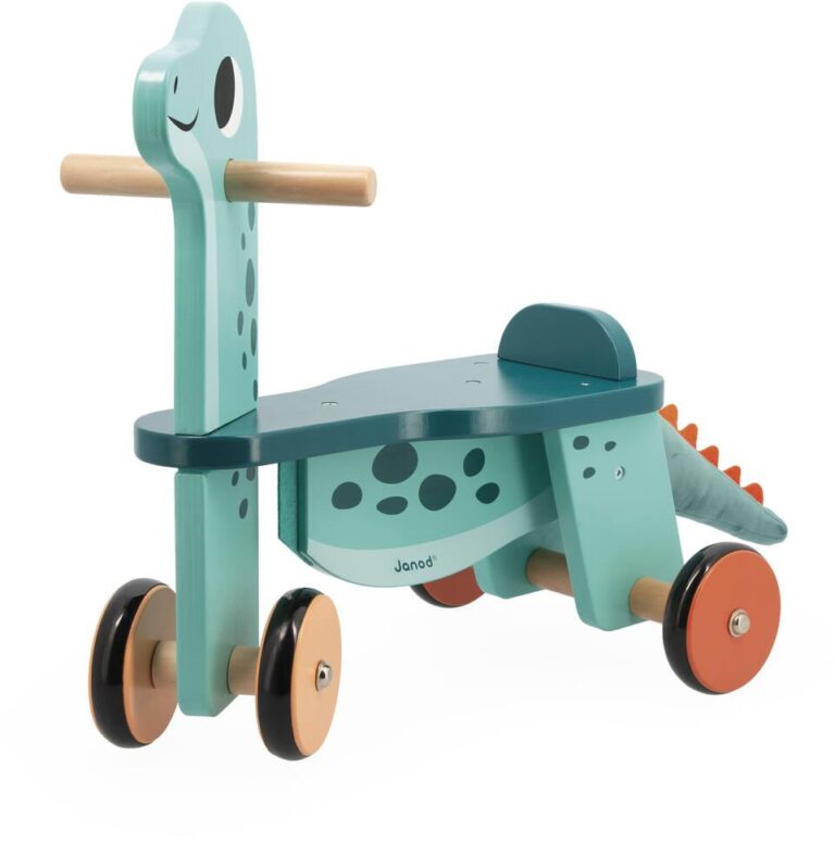 Porteur en bois Janod Portosaurus