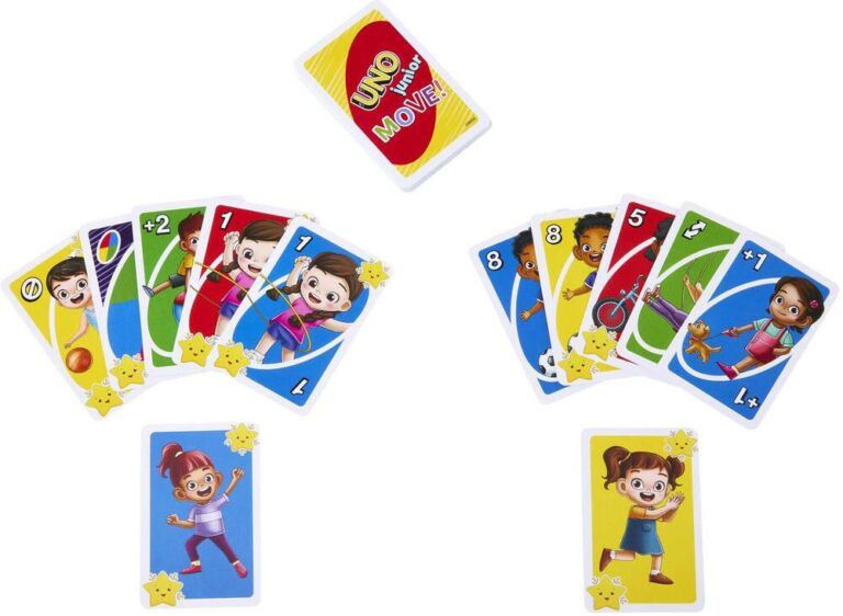 Jeu de cartes UNO Junior Mattel