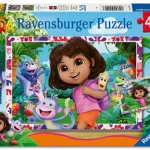 Puzzles 2 x 24 pièces Dora l'exploratrice Ravensburger