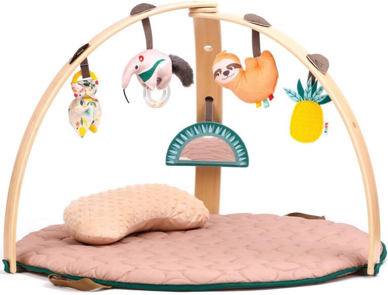 Tapis d&rsquo;éveil à arches en bois Ludi