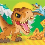 Puzzle 2 x 20 pièces Jurassic World Clementoni