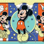 Puzzles 2 x 24 pièces Mickey au cinéma Ravensburger