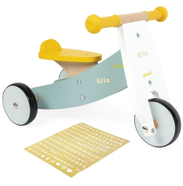Tricycle en bois Janod Happy Garden