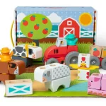 Blocs à emboîter Melissa & Doug Blockables La Ferme