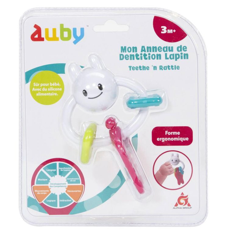 Mon Anneau de Dentition Lapin Auby