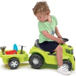 Porteur tracteur avec remorque Ecoiffier 85 cm