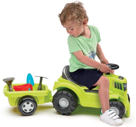 Porteur tracteur avec remorque Ecoiffier 85 cm