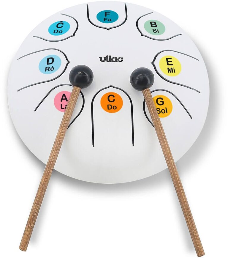 Tongue drum Vilac tambour à langues en métal
