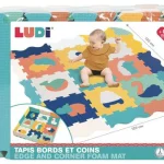 Bords et coins pour tapis de dalles Ludi