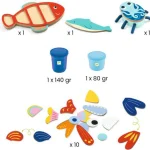 Coffret pâte à modeler Djeco Mapataocean