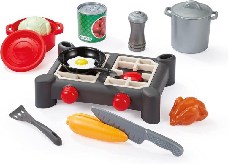 Dinette réchaud Ecoiffier 11 accessoires