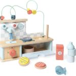 Cuisine d'éveil en bois Vilac multi-activités