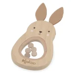 Hochet à Sons en Bois Kaloo (Lapin, Éléphant, Souris)