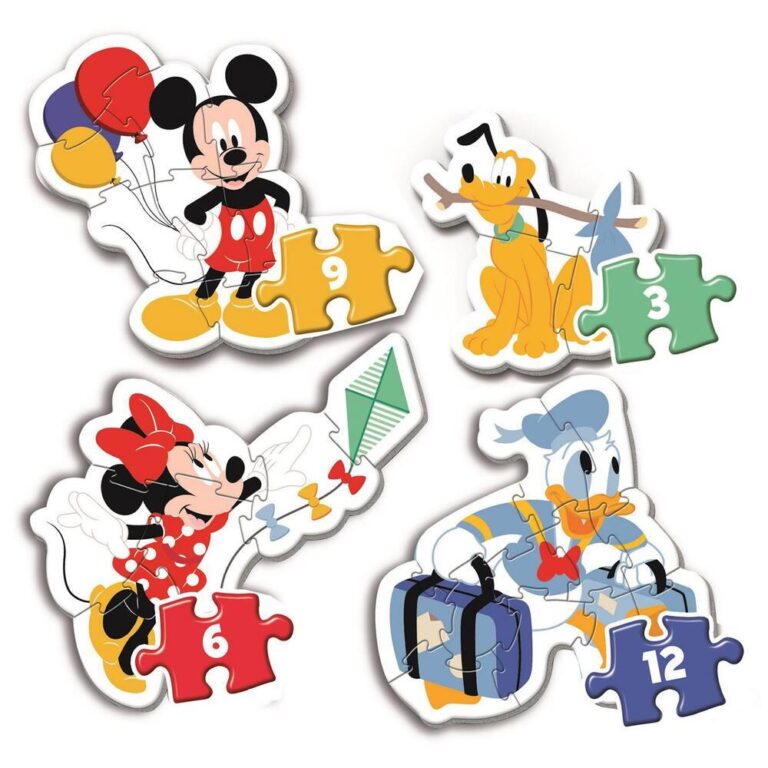 Puzzle Super Color Mickey et ses amis Clementoni