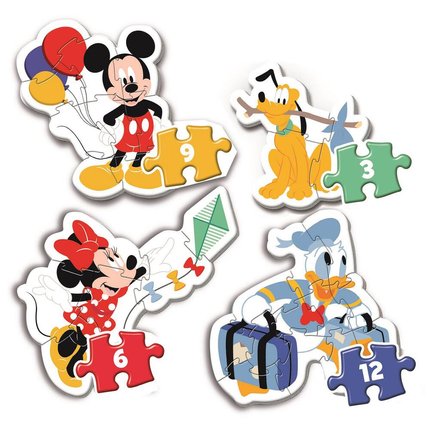 Puzzle Super Color Mickey et ses amis Clementoni